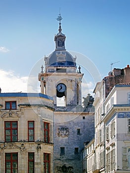 Clock tower, La Rochelle, France