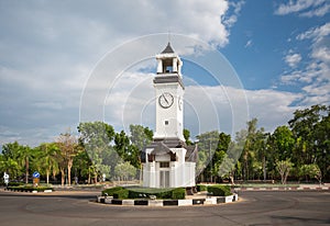 Clock Tower , landmark of Lampang , Thailand