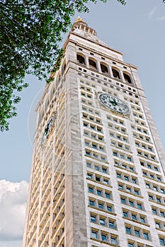 Clock tower in Madison Avenue