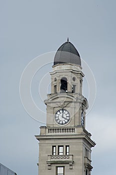 Clock tower in Marietta Ohio photo