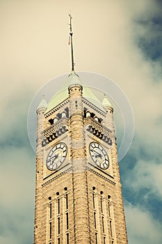 Clock Tower in Minneapolis