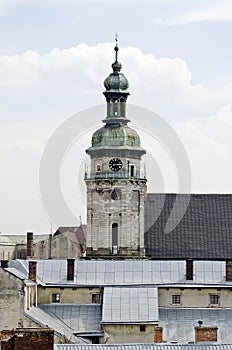 Clock tower of the Monastery of Bernardine