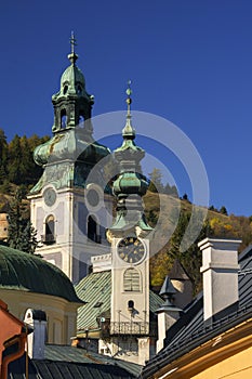 Banska Stiavnica towers