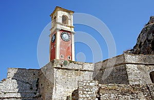 Clock tower in Palaio Frourio