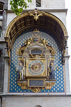 The Clock Tower of the Palais de la CitÃÂ©, Paris, France photo