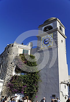 Clock Tower Piazza Umberto I Capri