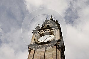 clock tower, queen's square, belfast