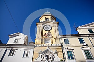 Clock Tower in Rijeka, Croatia