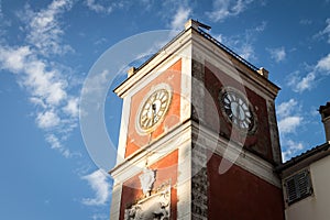Clock Tower in Rovinj