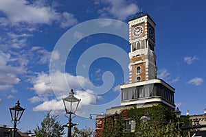 Clock tower at Sapporo, Hokkaido, Japan