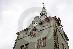 Clock Tower of Shenborn Castle, Ukraine