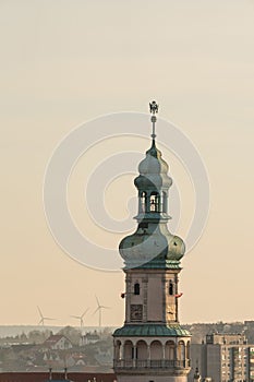 Old clock tower in Sopron