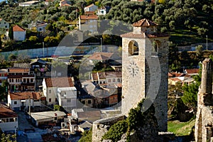 Clock Tower in Stari Grad Bar, Montenegro