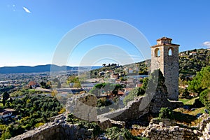 Clock Tower in Stari Grad Bar, Montenegro