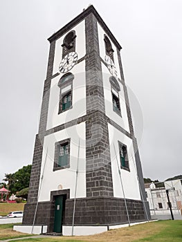 Clock Tower Torre do Relogio, Horta, Faial Island, Azores photo