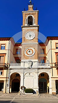 The clock tower `Torro Dell`orologio` photo