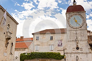 Clock tower - Trogir, Croatia.