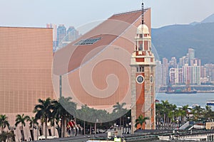 Clock tower in Tsim Sha Tsui photo