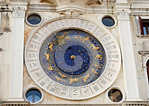 Clock tower in Venice