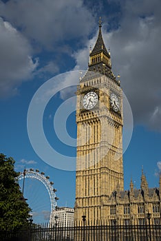 Clock Tower at Westminster London