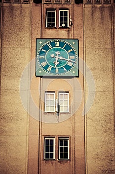 Clock tower of the Wladyslawowo,Poland