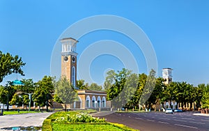 Clock Towers in Tashkent, the capital of Uzbekistan