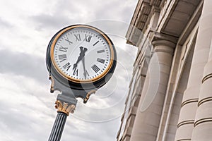 Clock at Union Station Kansas City Missouri