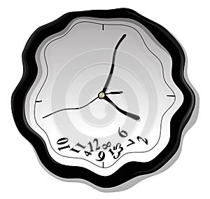 Clock vector illustration photo