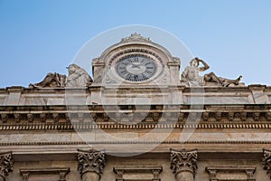 Clock of Veneranda Fabbrica - Duomo - Milan photo