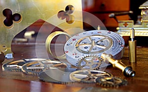 Clockmakers cogs