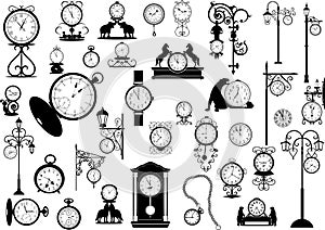 Clocks and watches photo