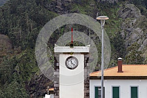 clocktower of the Church of Nossa Senhora do Livramento (Madeira) photo
