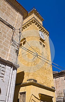 Clocktower. Minervino Murge. Puglia. Italy.