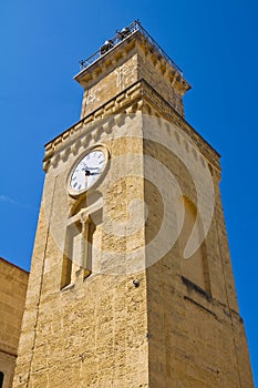 Clocktower. Minervino Murge. Puglia. Italy.
