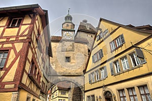 Clocktower of Rothenburg, Germany