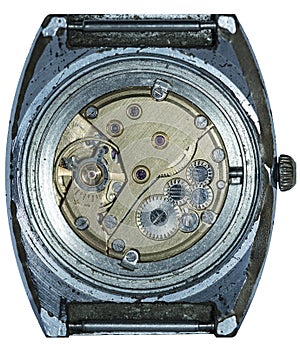 Clockwork old mechanical watch