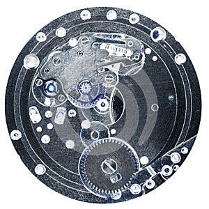 Clockwork old mechanical watch