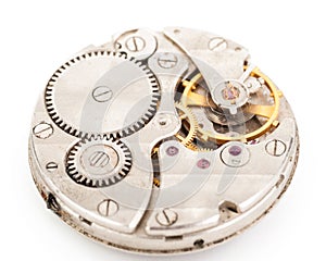 Clockwork old mechanical watch