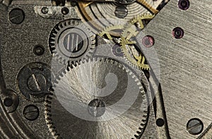 Clockwork old mechanical watch