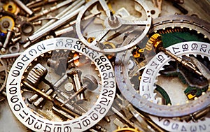 Clockwork spare parts