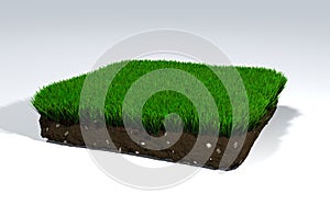 Clod of soil photo