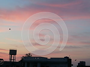 Clods and sky landscape photography