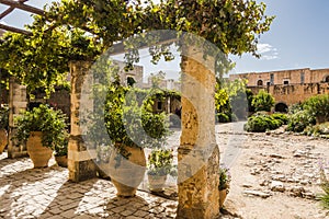 Arkadi monastery. Crete