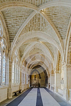 Cloister of the cathedral of Burgos photo