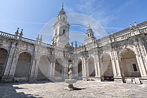 Cloister of the Cathedral of Lugo, Galicia photo