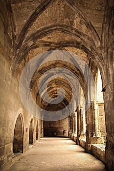 Cloister. Cathedral of saint Just. Narbonne. France