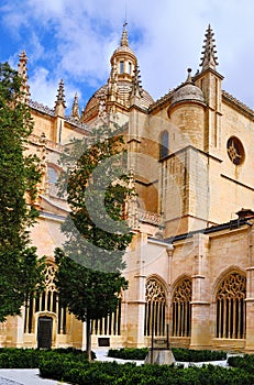 Cloister of Cathedral of Segovia, Spain