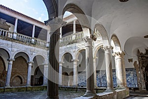 Viseu Cloister of the Cathedral of St Mary of Assumption photo