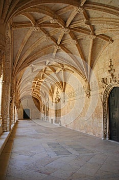 Cloister of Jeronimos Monastery photo