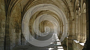 Cloister of La Claise-Dieu Abbey